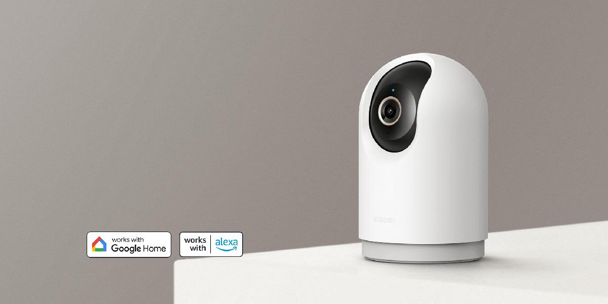 Obrotowa kamera monitorująca IP Xiaomi Smart Camera C500 Pro - wsparcie asystentów głosowych Google Assistant i Amazon Alexa