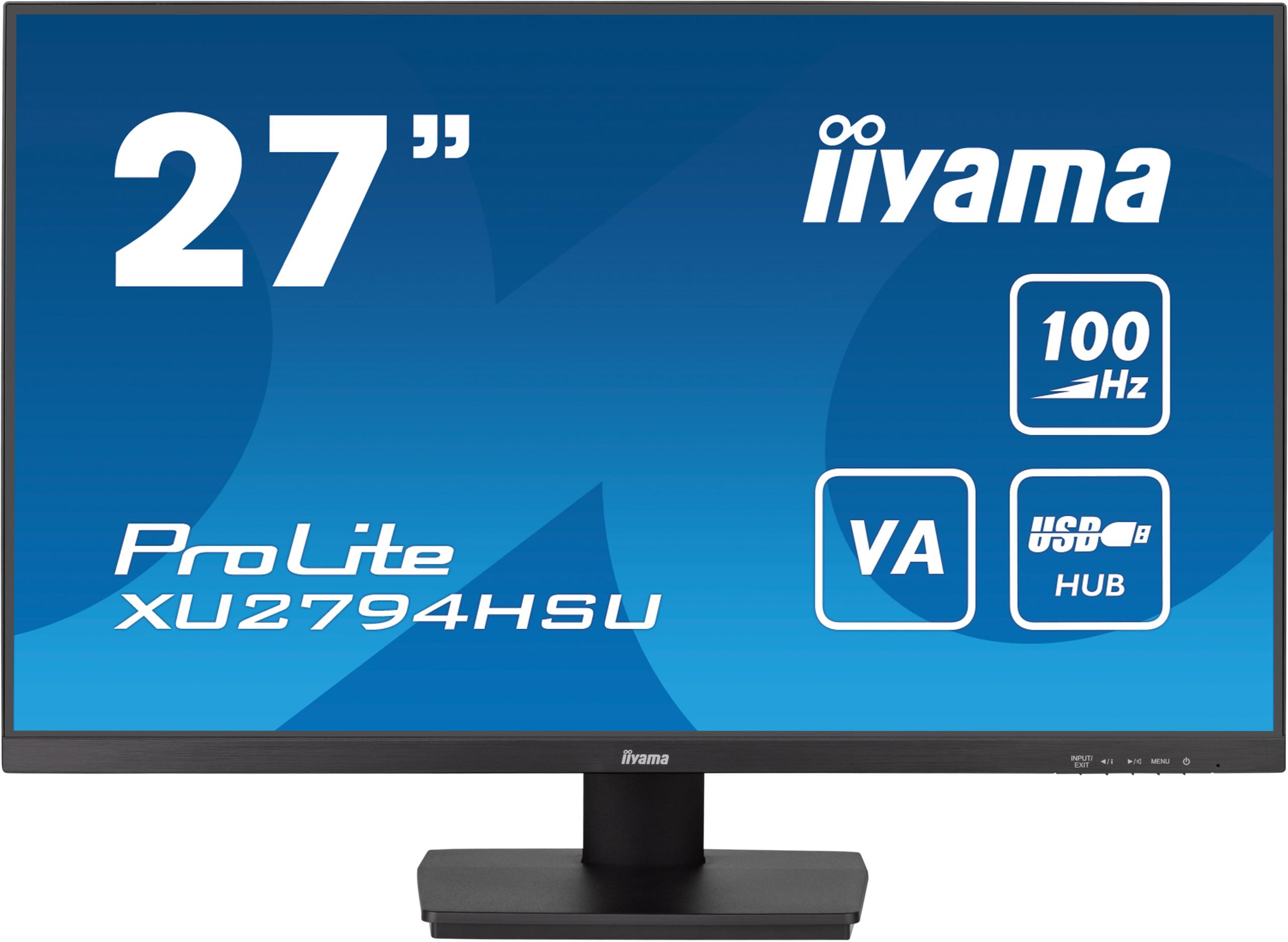 Monitor LED IIYAMA ProLite XU2794HSU-B6 27\" VA 100Hz 1ms - nowoczesny monitor FHD VA