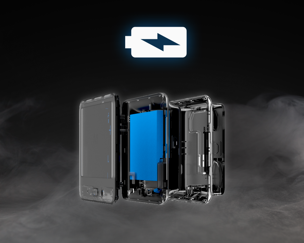 Bezprzewodowy system ochrony EZVIZ DP2 2K z baterią zapewniającą zasilanie przez 3 miesiące po pełnym naładowaniu
