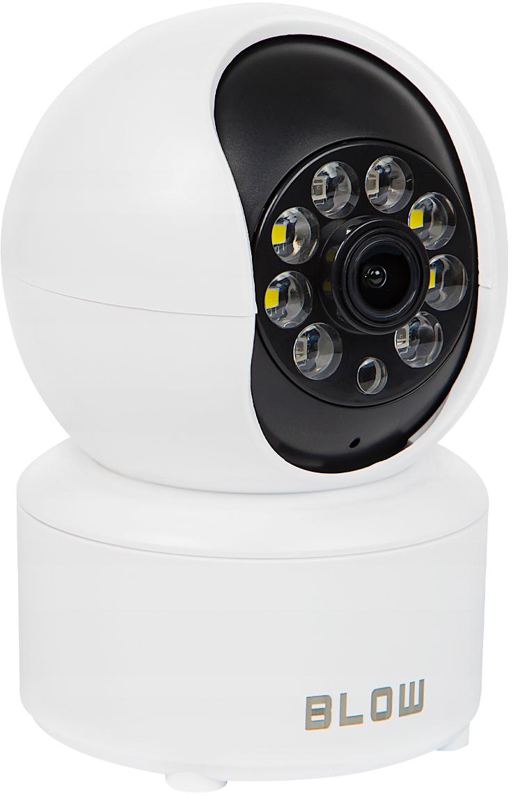Kamera IP WiFi obrotowa BLOW 3 MPx 2K H.263 - wygodne narzędzie do monitoringu wewnątrz pomieszczeń