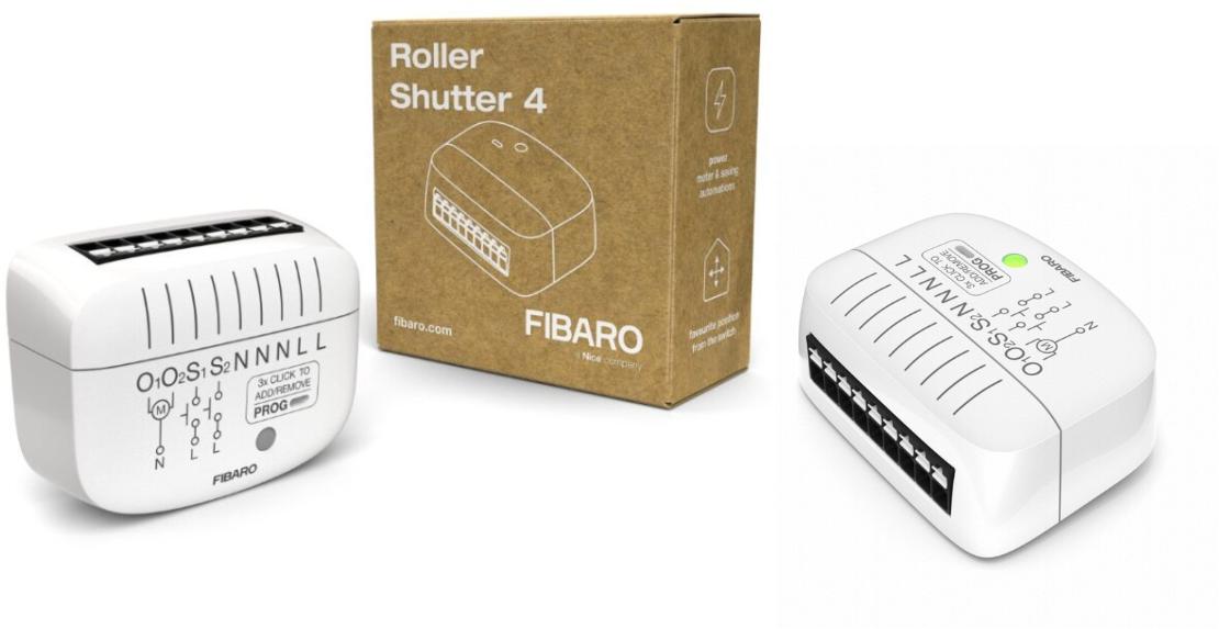 Roller Shutter 4 FIBARO - nowoczesny sterownik rolet, bram i żaluzji