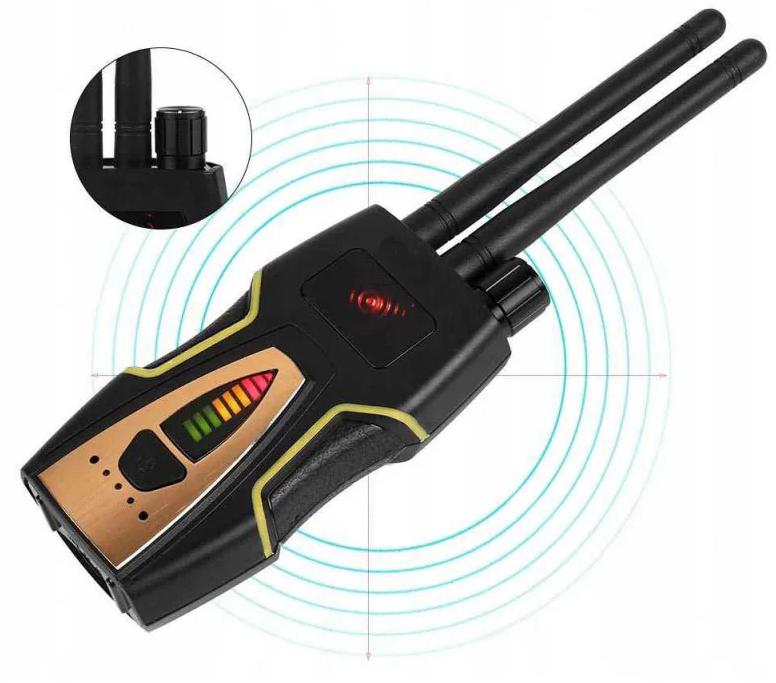Wykrywacz lokalizator GPS kamer podsłuchów Mking MK8000 2 antenowy