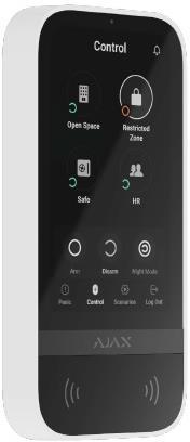 AJAX KeyPad TouchScreen black - Fibra