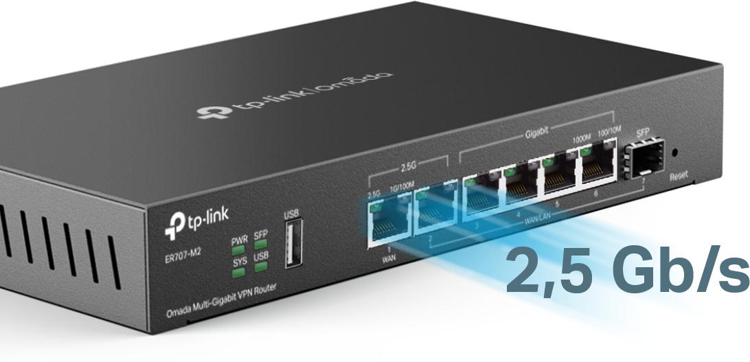 ROUTER TP-LINK VPN TL-ER707-M2