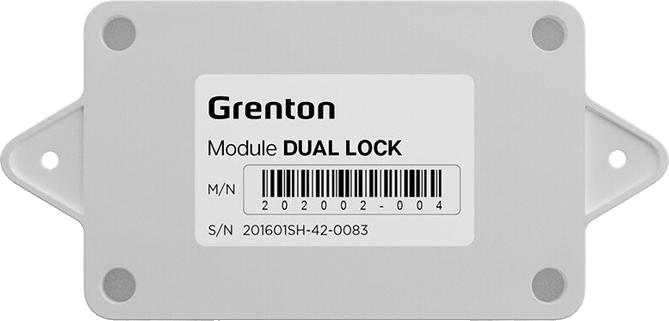 Moduł rozszerzenia ICM-004-R-01 Dual-Lock do interkomu Grenton – najważniejsze cechy: