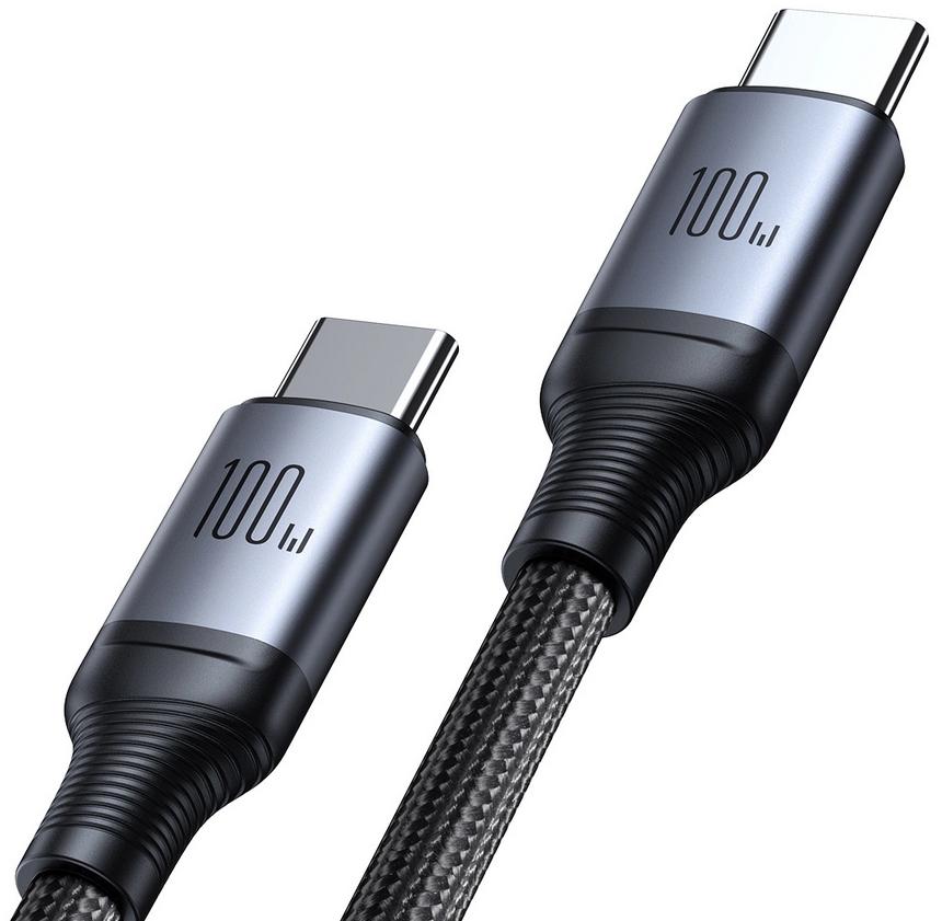 Kabel USB-C / 2x USB-C 150cm 100W Joyroom Speedy SA21-1T2 - szybkie ładowanie dwóch urządzeń naraz