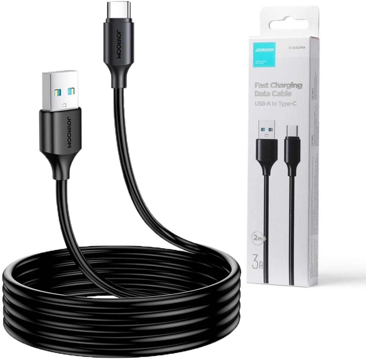 Kabel USB-A / USB-C w oplocie Joyroom S-UC027A9 200 cm 3 A - najważniejsze cechy: