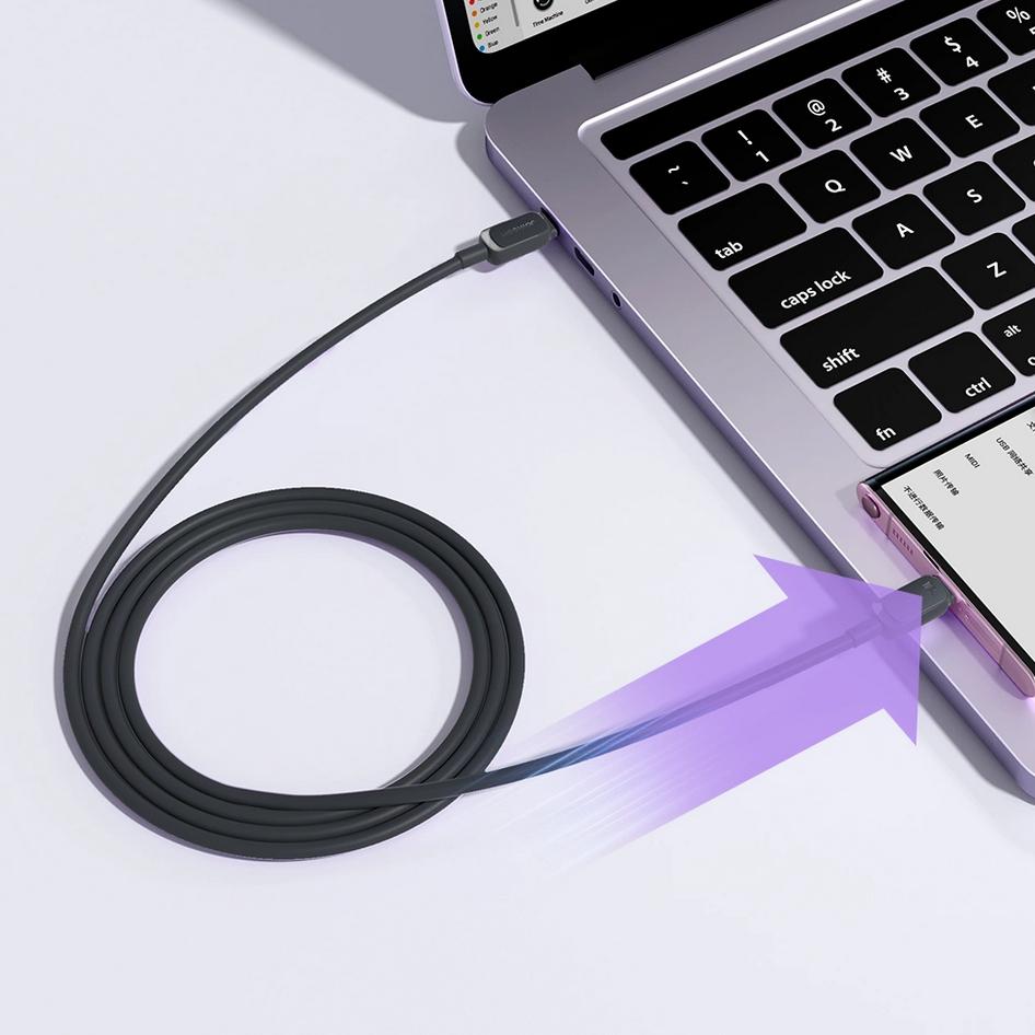 Kabel USB-C / USB-C Joyroom Fast Charging 120 cm 100 W 5 A - szybki przesył danych