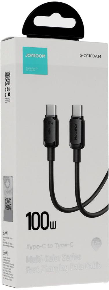 Kabel USB-C / USB-C Joyroom Fast Charging S-CC100A14 120 cm 100 W 5 A - specyfikacja: