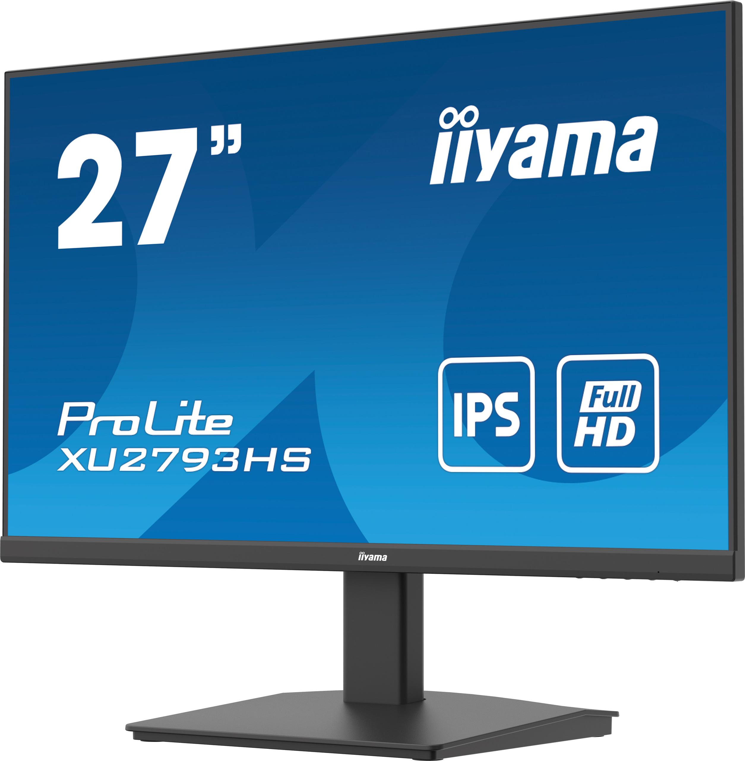 LED IPS IIYAMA XU2793HS-B6 27\" HDMI DisplayPort – uniwersalny monitor o wielu zastosowaniach