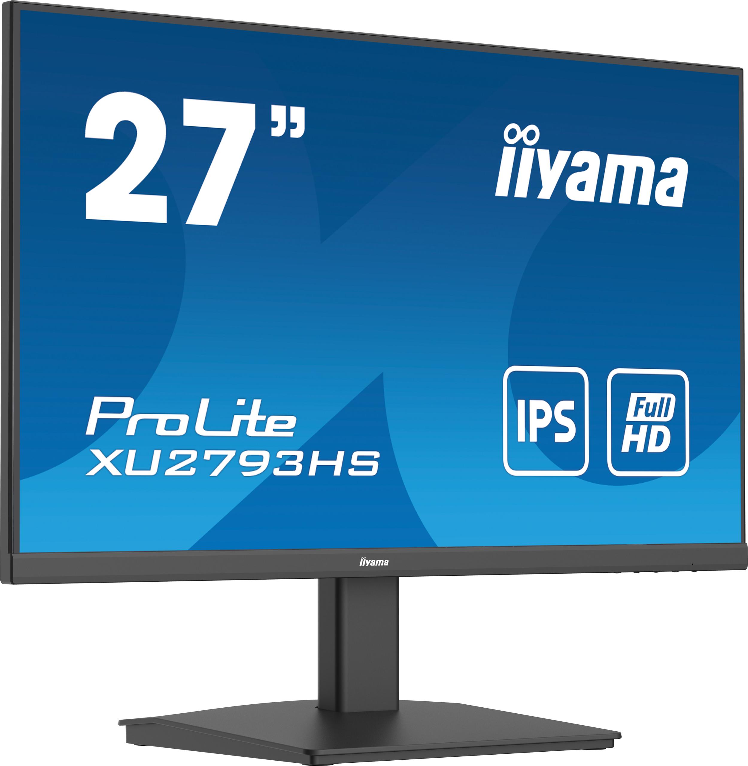 Monitor bezramkowy LED IPS IIYAMA XU2793HS-B6 27\" HDMI DisplayPort – najważniejsze cechy: