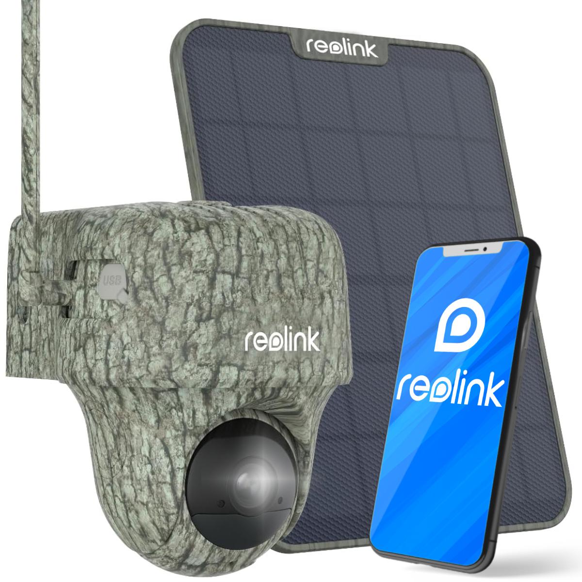 Kamera obserwacyjna IP PT Reolink GO Series G450 3G/4G LTE z panelem solarnym – najważniejsze cechy: