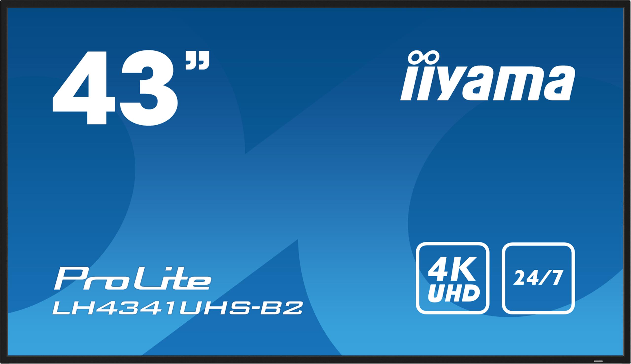 Monitor LED IIYAMA LH4341UHS-B2 43\" 24/7
