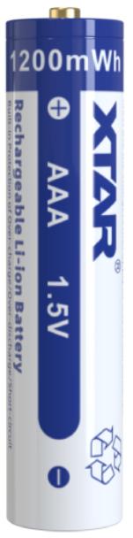 Akumulatorki R03 / AAA 1,5V Xtar 750mAh (box 4 szt.) z zabezpieczeniem - specyfikacja i dane techniczne:
