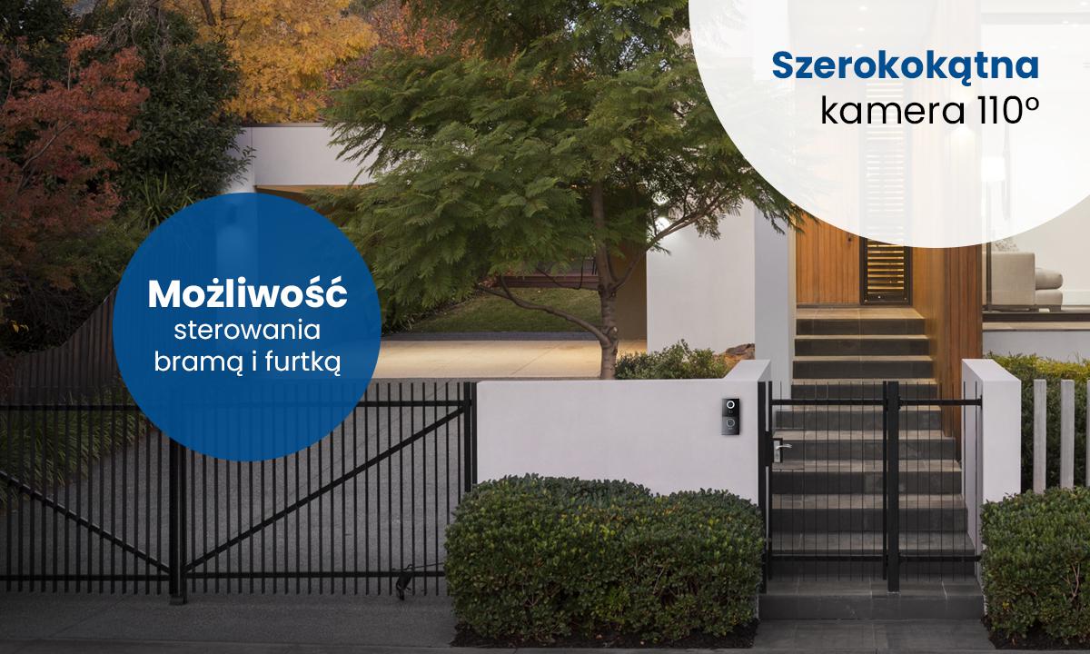 Wideodomofonowy panel bramowy IP KENIK KG-S21RB - szerokokątna kamera