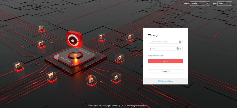 Dostęp oraz konfiguracja w platformie Hik-Connect