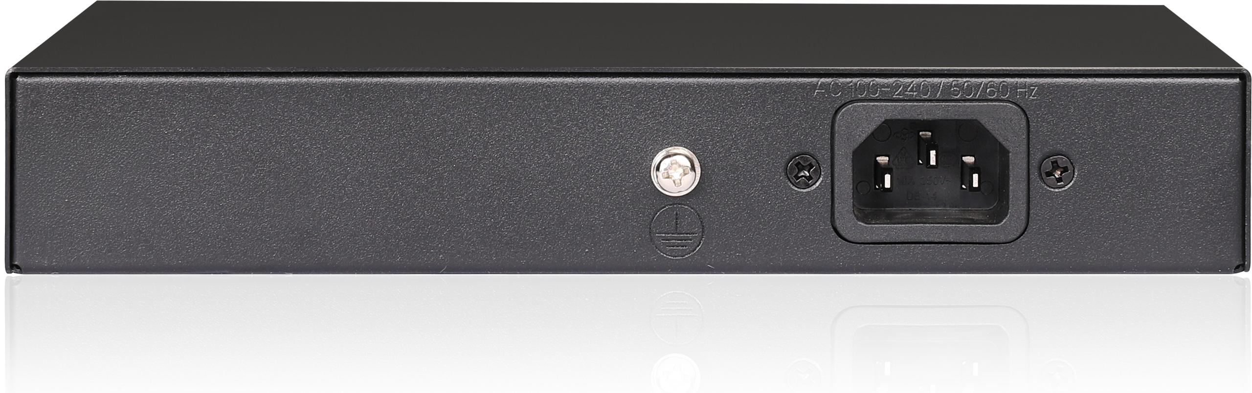 Switch PoE EasyCam 8FE x POE + 2FE UPLINK 96W