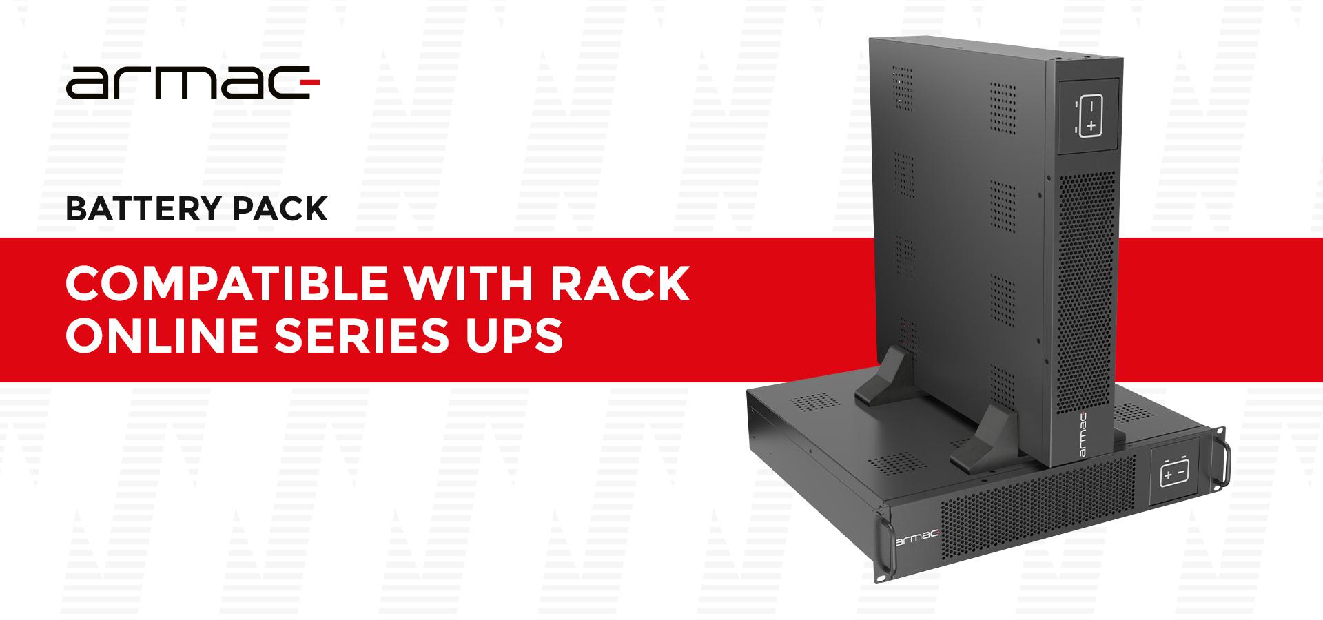 BATTERY PACK RACK Armac 6x12V/9Ah Dust Free