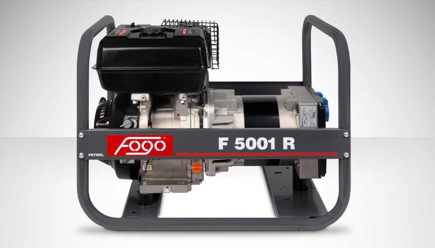 Agregat prądotwórczy FOGO F 5001 R 4.0kW - opis: