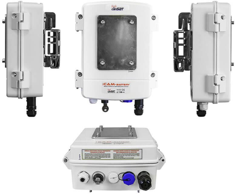 iCAM-Battery - Moduł zewnętrzny dodatkowego zasilania akumulatorowego (Li-ION)