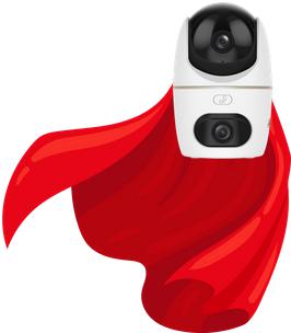 Super bohater w Twoim Domu- Kamera monitorująca IP WiFi Dahua Hero H5D-5F- specyfikacja i dane techniczne: