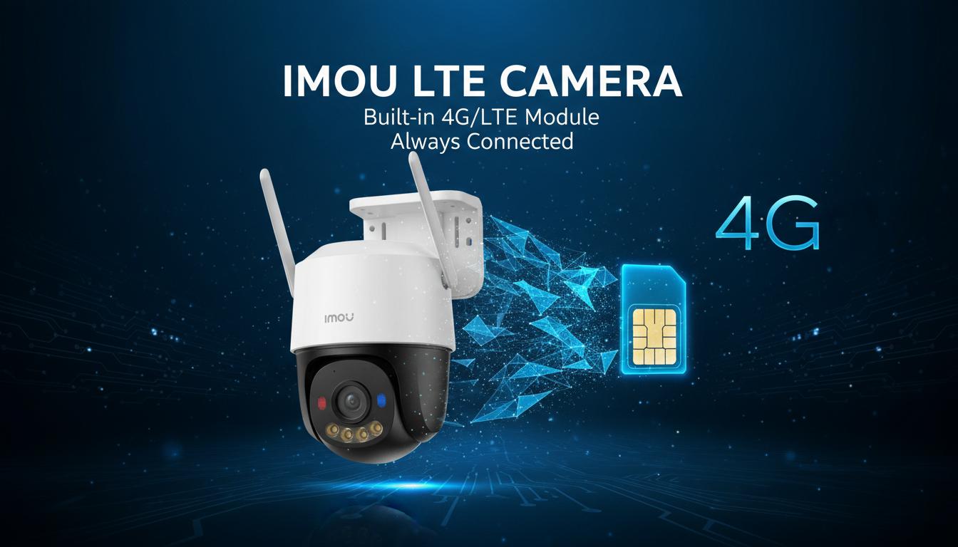Kamera IP  IMOU zewnętrzna z modułem na kartę GSM 4G LTE