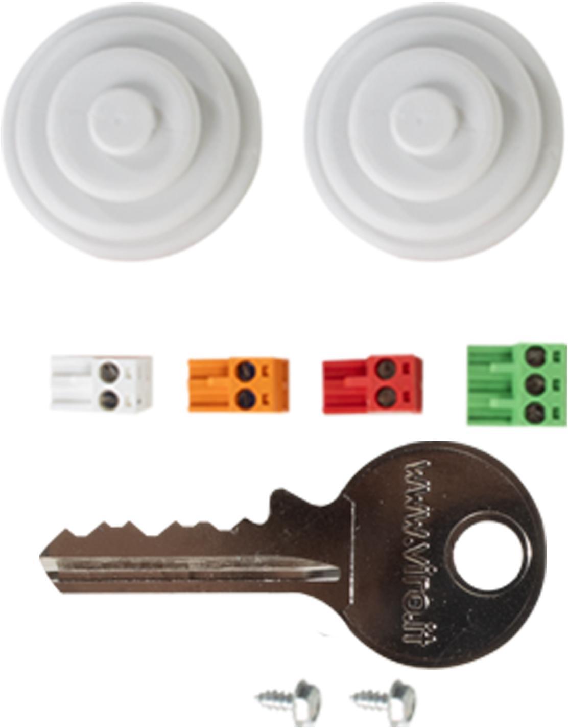 Zestaw Cyclo C721 FDS - FAAC 24V do 800kg bram przesuwnych (3 piloty+lampa)