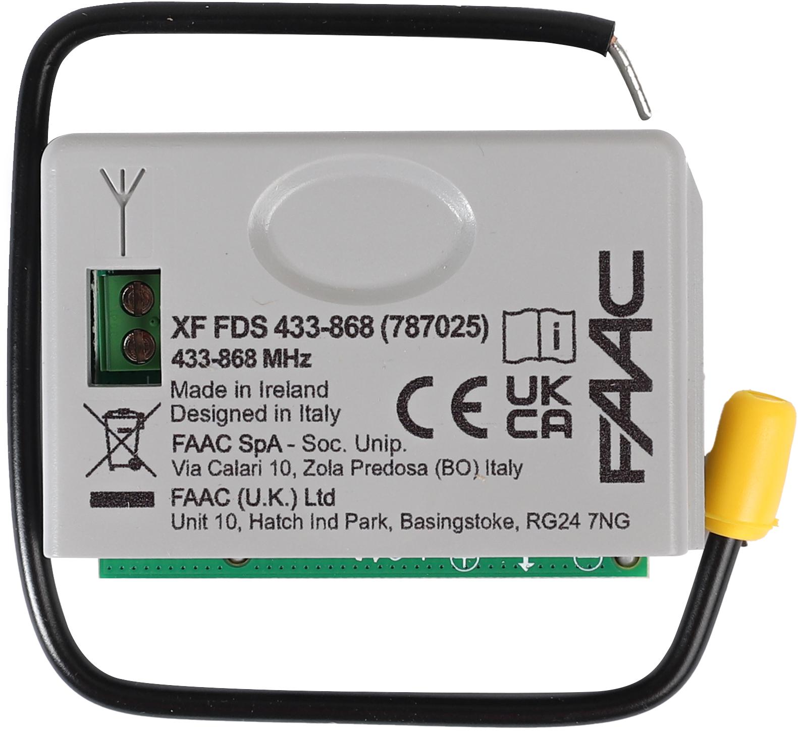 Moduł radiowy FAAC XF FDS 433-868