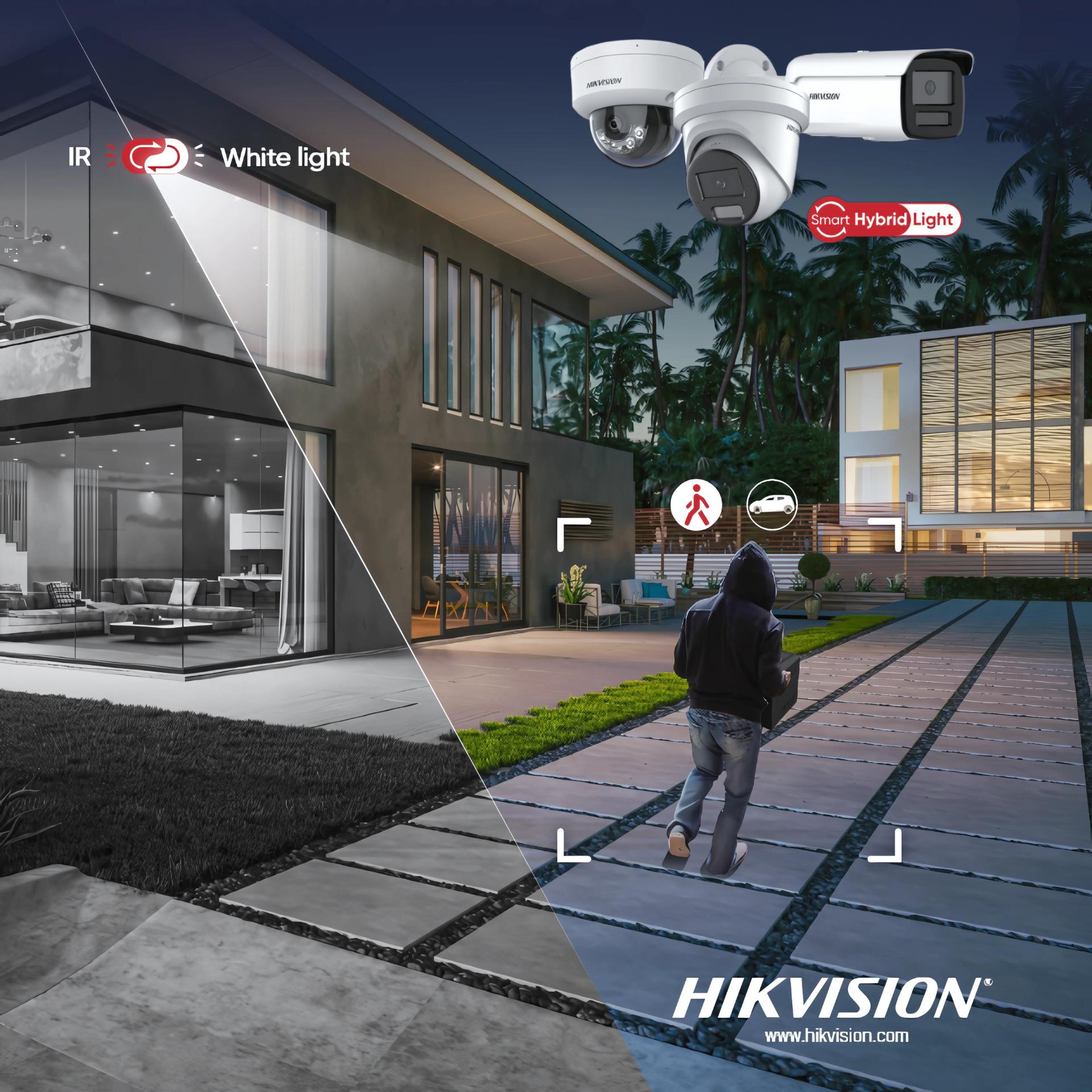 Technologia Hikvision Smart Hybrid Light z zaawansowaną analityką