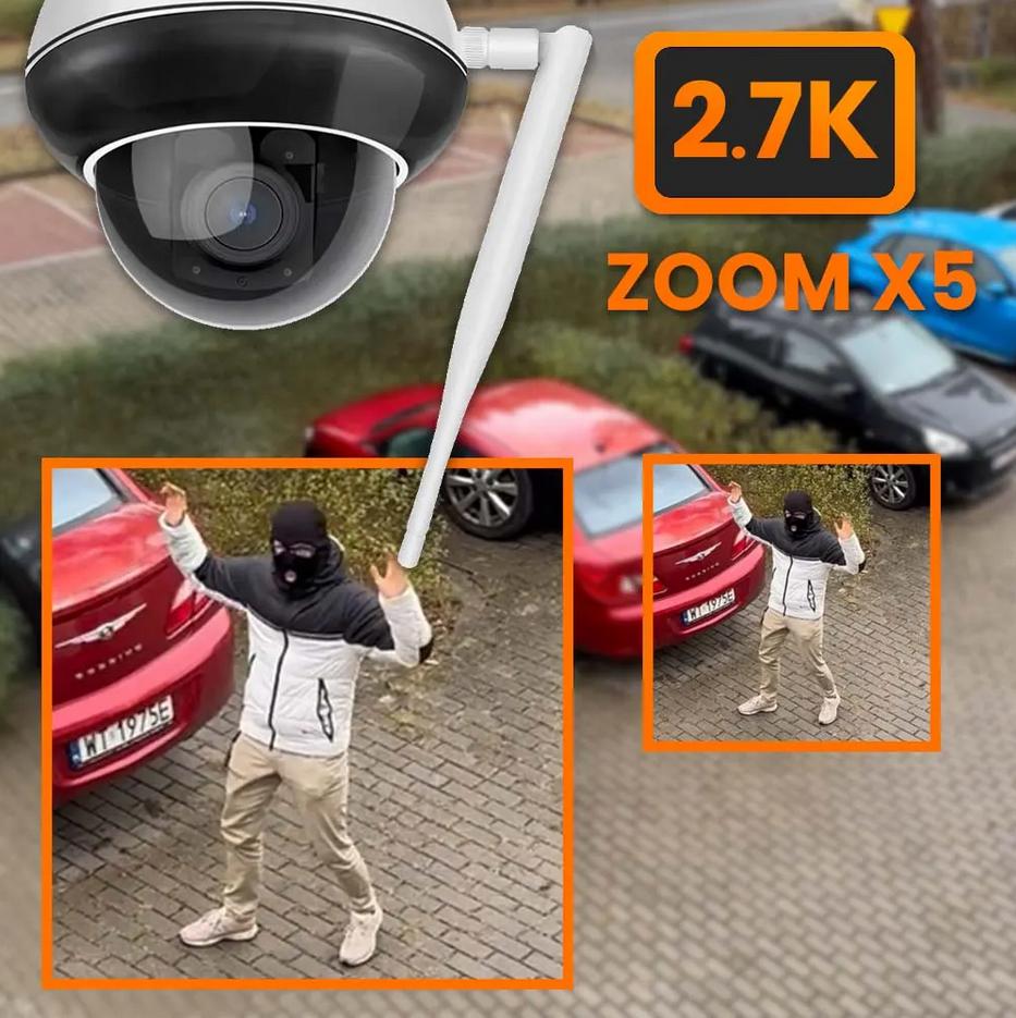 Wysoka rozdzielczość 5MPx z zoomem – obraz pełen detali