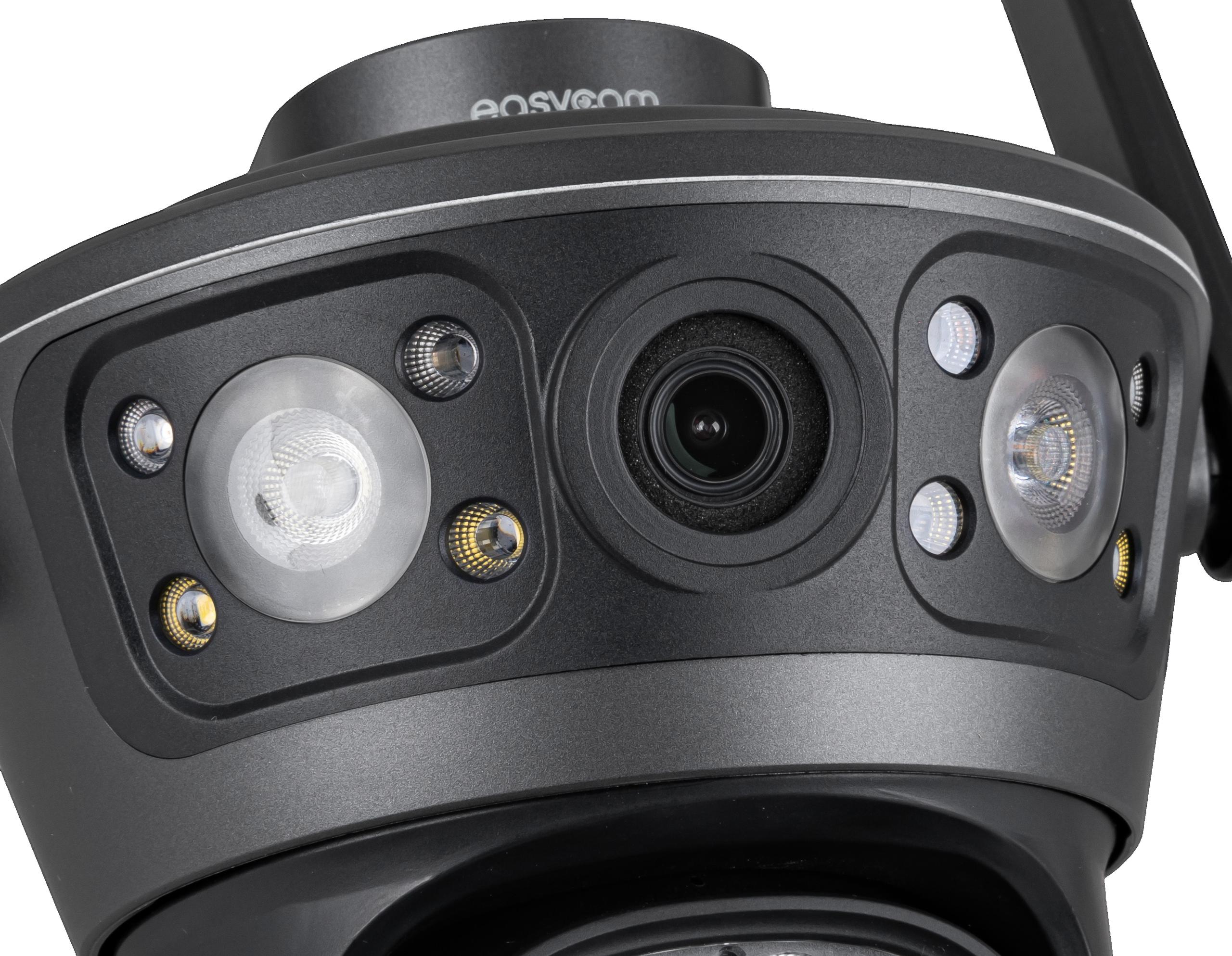 Rotējoša galva ar 4× digitālo tālummaiņu