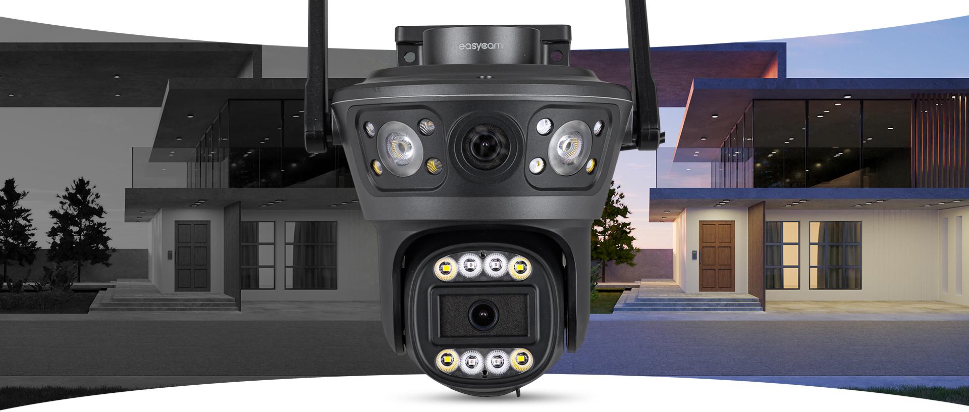 Krāsains attēls naktī