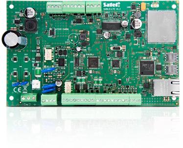 SATEL signalizācijas vadības panelis ar daudzkanālu PSTN/GSM-LTE/ETH VERSA Plus LTE komunikācijas moduli
