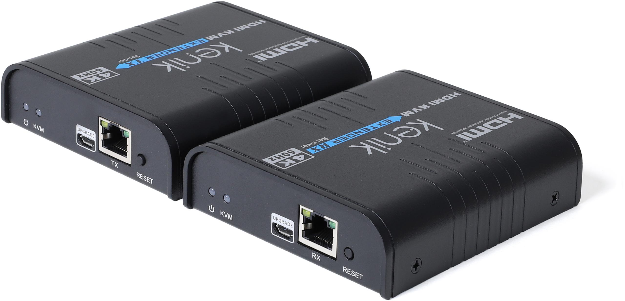 4K@60Hz HDMI™ KVM Extender