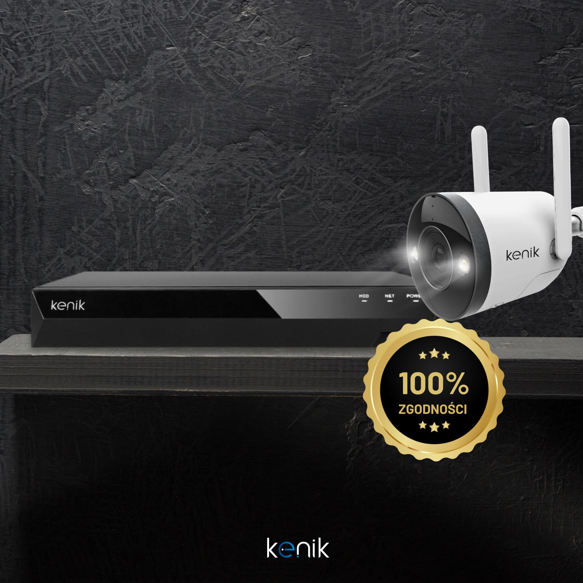100% Zgodność Kamer Serii Sigma z Rejestratorami Kenik