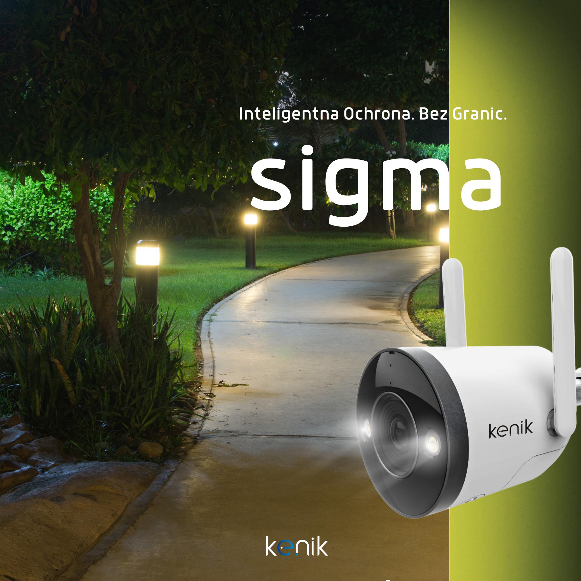 Seria kamer bezprzewodowych Kenik Sigma – Inteligentne Bezpieczeństwo na Najwyższym Poziomie
