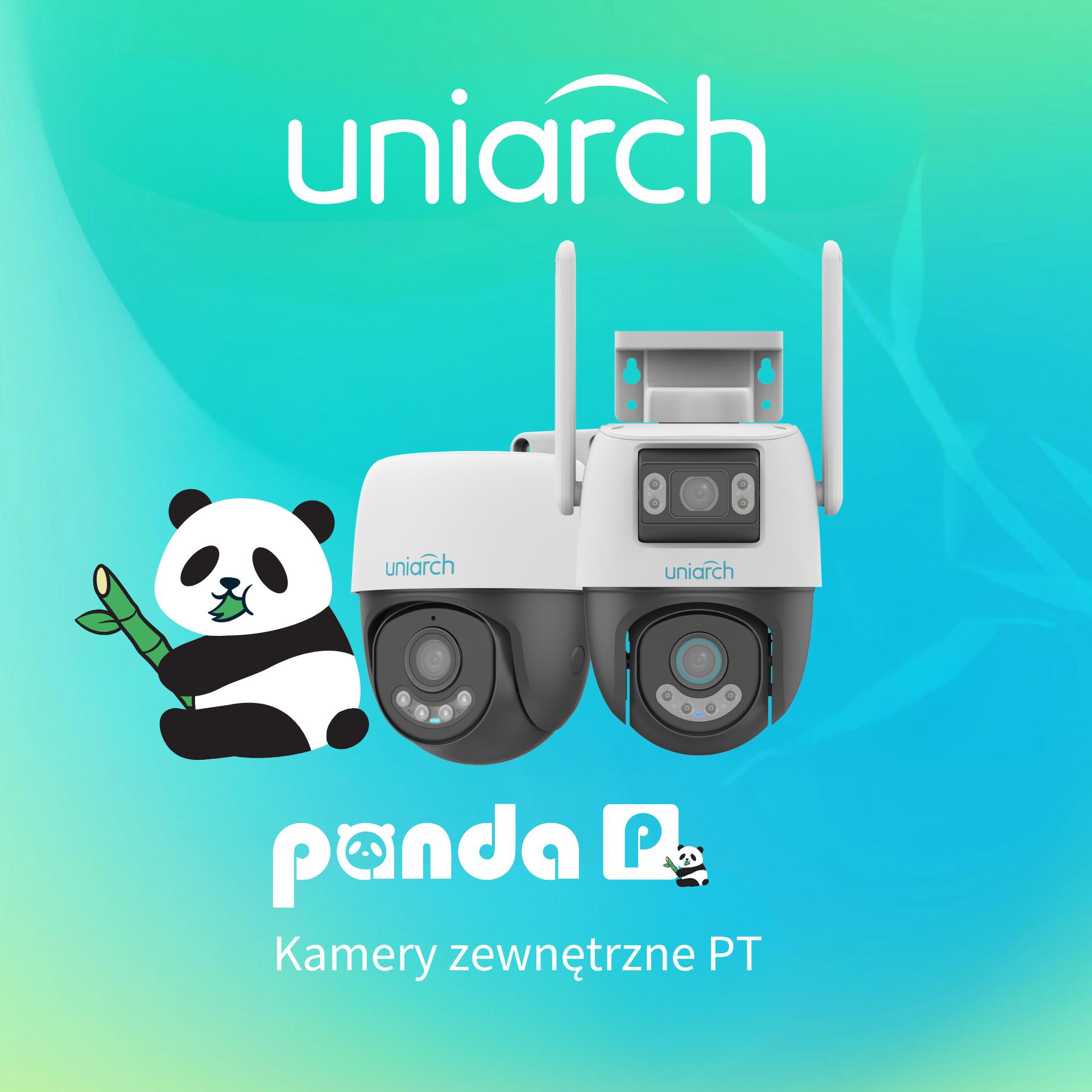 panda P – Uniarch od rotačných kamier Uniview