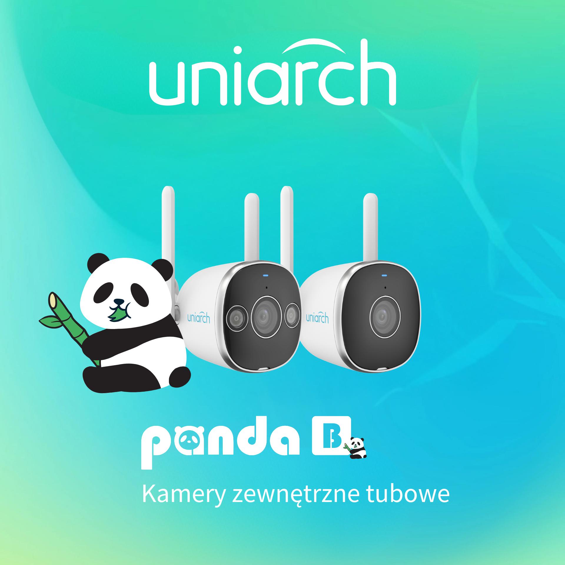 panda B – Uniarch od Uniview tubusových kamier