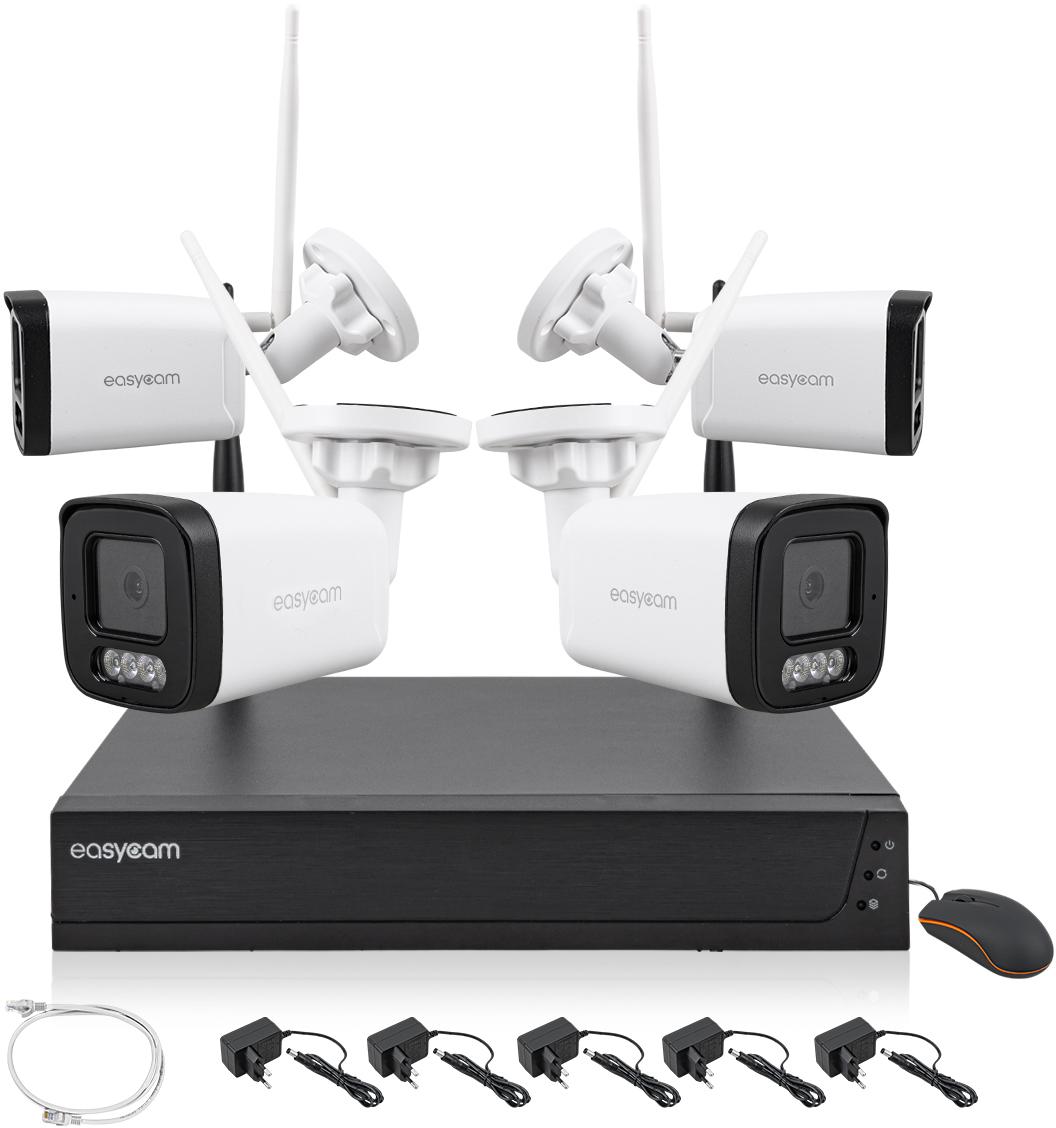 Najważniejsze cechy zestawu EasyCam Wi-Fi 6 NVR KIT