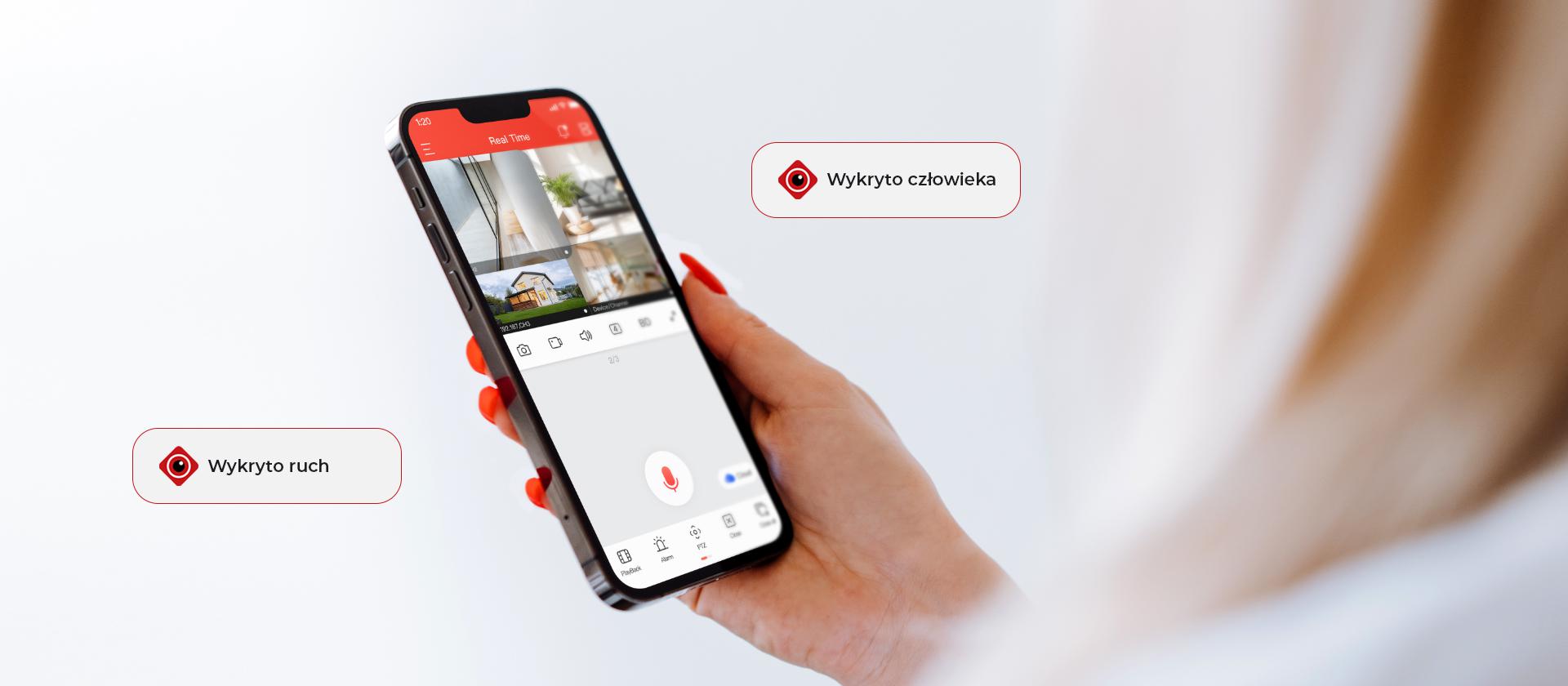 Podgląd z telefonu – aplikacja V247