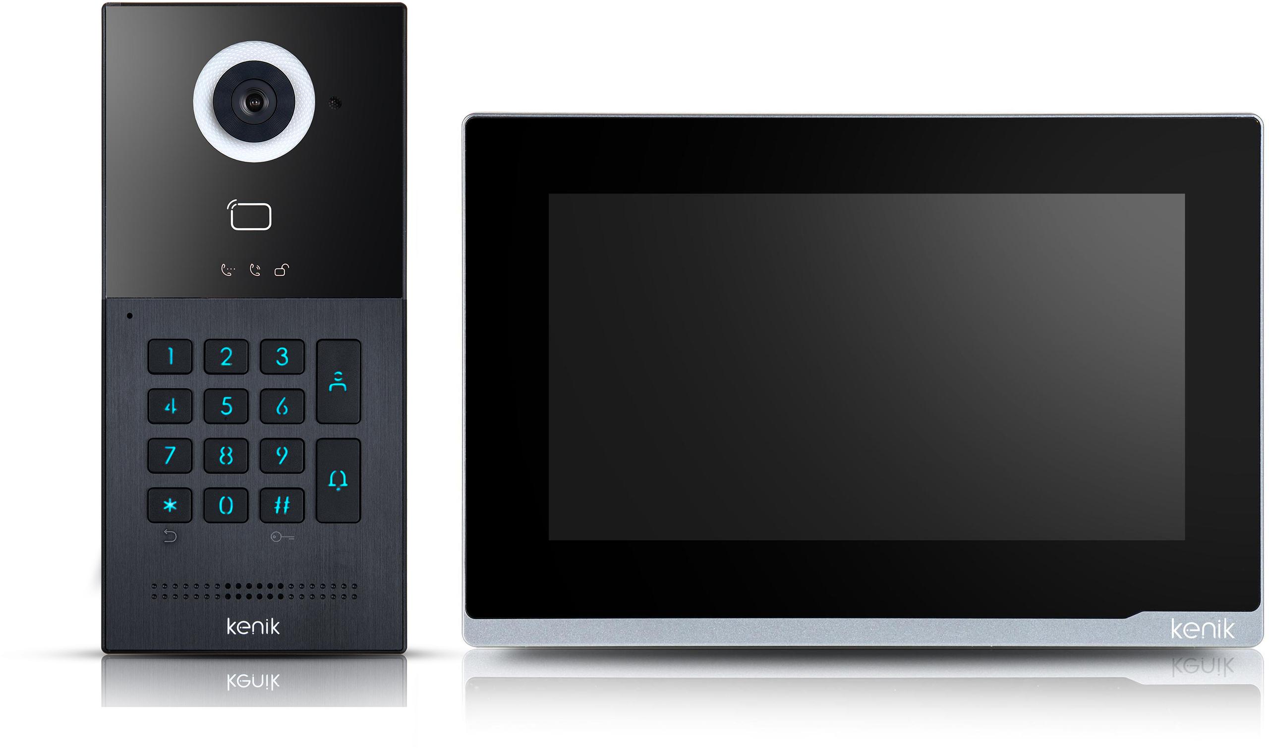 Zestaw wideodomofonu 2-żyłowy KENIK KG-2WKIT-K