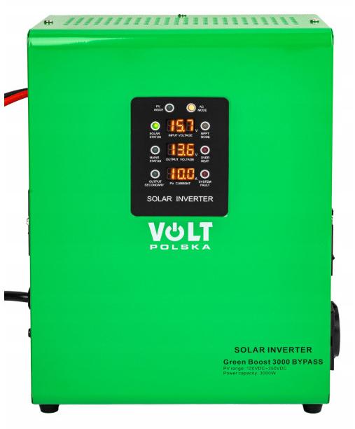 W jaki sposób działa przetwornica GREEN BOOST MPPT 3000 BYPASS?