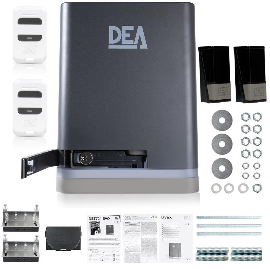Zestaw DEA KIT LIVI 9/24X/M do bram przesuwnych do 900kg