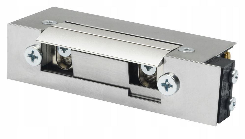 Elektrozaczep HARTTE S12RM seria S 12V DC rewersyjny z monitoringiem