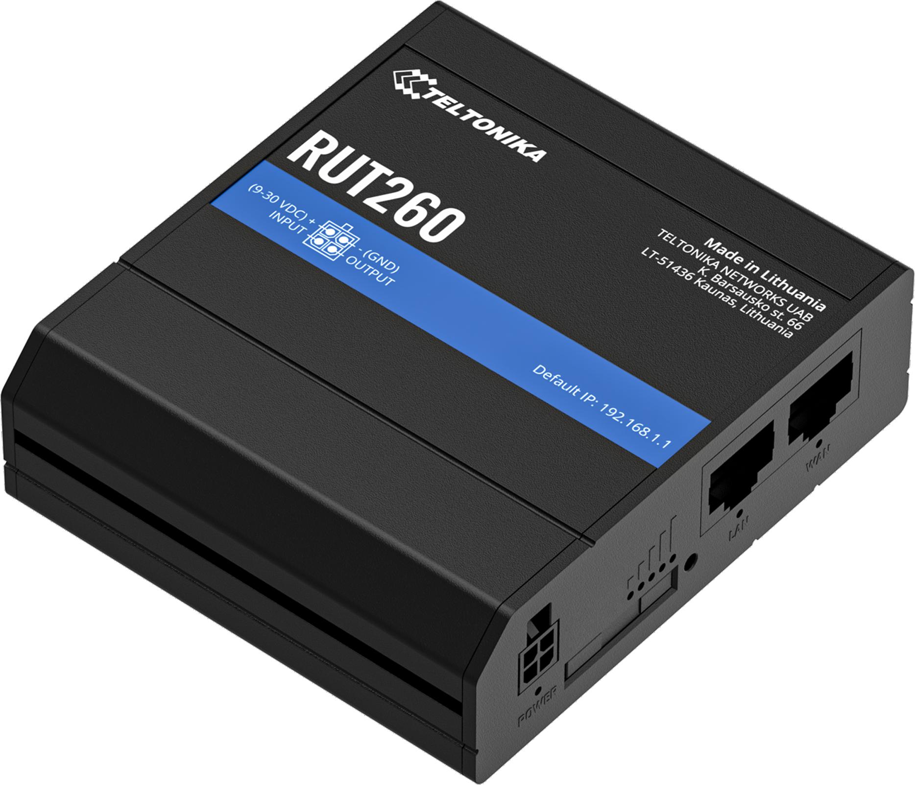 Router przemysłowy 4G / LTE – Teltonika RUT260
