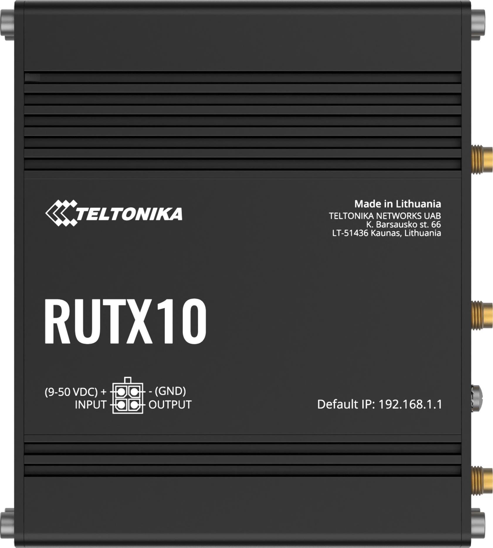 Teltonika RUTX10 router przemysłowy (RUTX10000000)