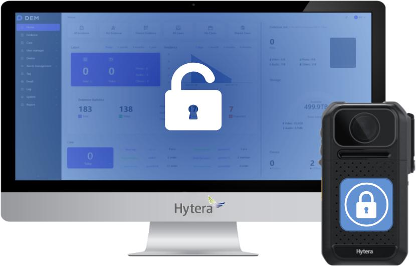 Platforma Hytera Digital Evidence Management