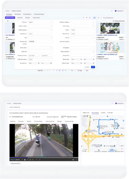 Oprogramowanie Hytera DEM Digital Evidence Management Platform