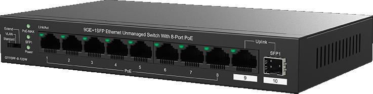 Switch PoE – Tenda TEG1110PF-8-120W