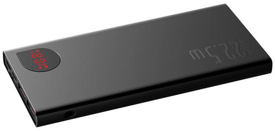 Powerbank Baseus Adaman Metal PPAD070001 10000mAh 22,5W PD QC 3.0 2x USB-A 1x USB-C + KABEL – najważniejsze cechy: